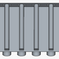 Lateral Flow Assay Strip Holder, 12-Position LFA Strip Rack, 96-Well Plate Compatible
