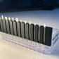 Lateral Flow Assay Strip Holder, 12-Position LFA Strip Rack, 96-Well Plate Compatible